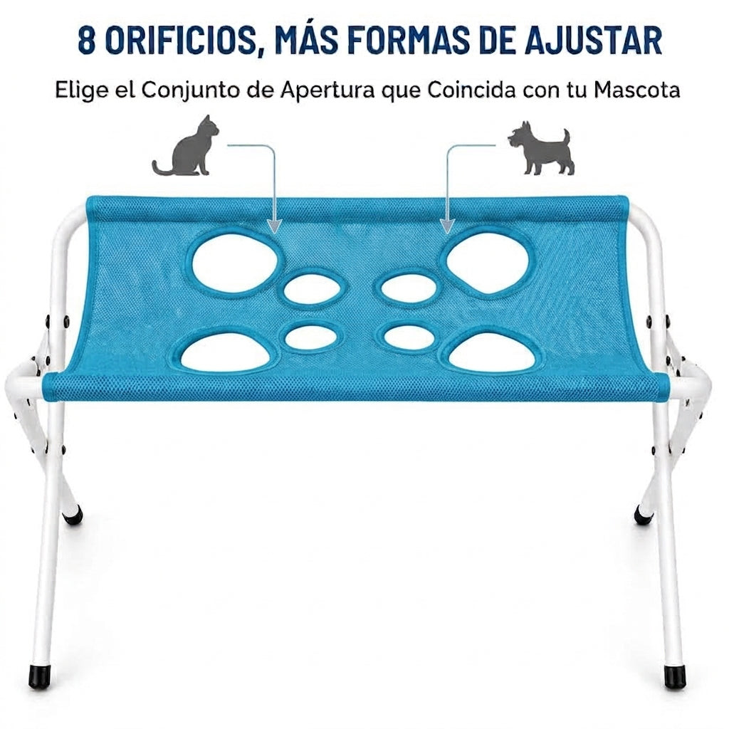 Hamaca de baño y aseo plegable